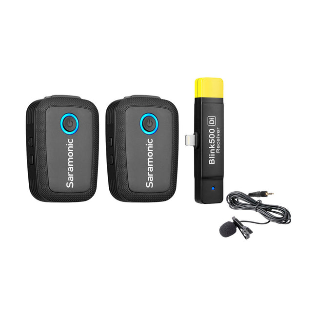 Sismtema de Micrófono Inalambrico Saramonic Blink 500 B4 2,4 GHz Lightning iOS