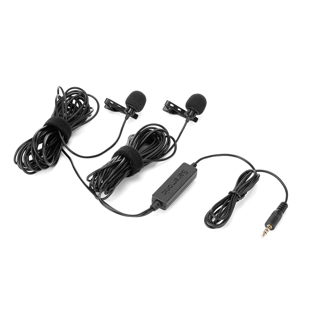 Micrófono Lavalier Saramonic LavMicro2M Omnidireccional para 2 personas