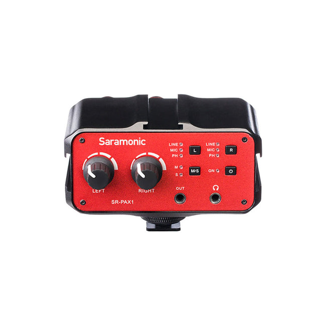 Mezclador de Audio Saramonix SR-PAX1 de 2 Canales