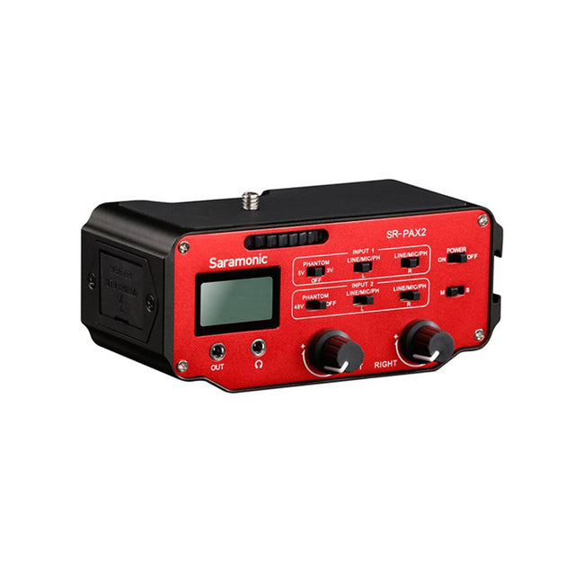 Mezclador de Audio Saramonix SR-PAX2 de 2 Canales