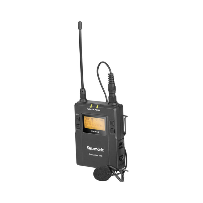 Transmisor de Sistema de Micrófono Inalámbrico UHF Saramonic UwMic9 (Tx9)