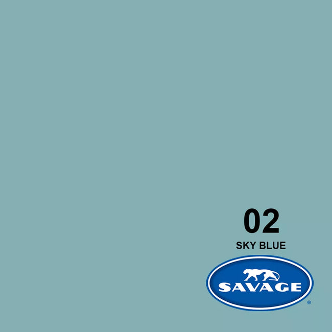 Fondo de Cartulina Savage Nr. 02 'Sky Blue'