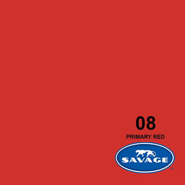 Fondo de Cartulina Savage Nr. 08 'Primary Red'