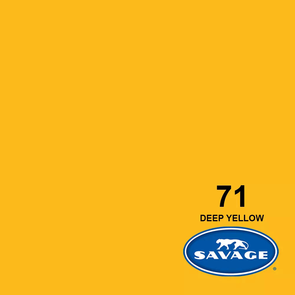 Fondo de Cartulina Savage Nr. 71 'Deep Yellow'
