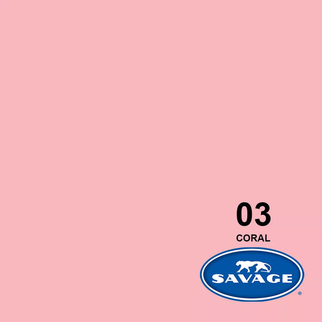 Fondo de Cartulina Savage Nr. 03 'Coral'